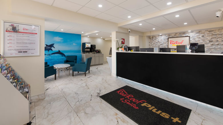 <b>Red Roof PLUS+ Virginia Beach - Seaside Lobby</b>. Images powered by <a href="https://www.leonardoworldwide.com/" title="Leonardo Worldwide" target="_blank">Leonardo</a>.