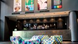 <b>Motel One Wien-Westbahnhof Lobby</b>. Images powered by <a href="https://www.leonardoworldwide.com/" title="Leonardo Worldwide" target="_blank">Leonardo</a>.