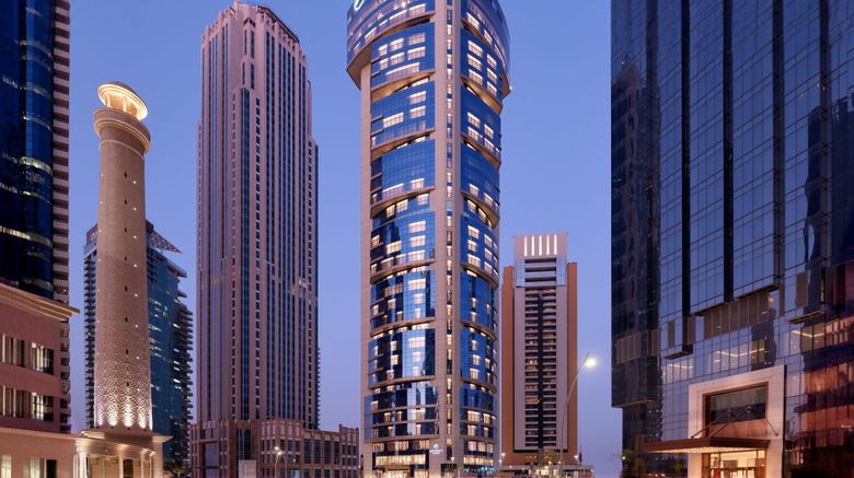 <b>Element West Bay Doha Exterior</b>. Images powered by <a href="https://www.leonardoworldwide.com/" title="Leonardo Worldwide" target="_blank">Leonardo</a>.