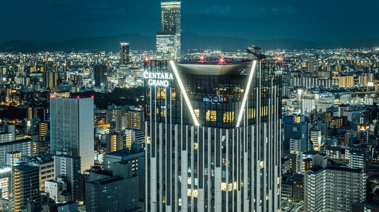 Centara Grand Hotel Osaka Exterior. Images powered by <a href="https://www.leonardoworldwide.com" target="_blank" rel="noopener">Leonardo</a>.