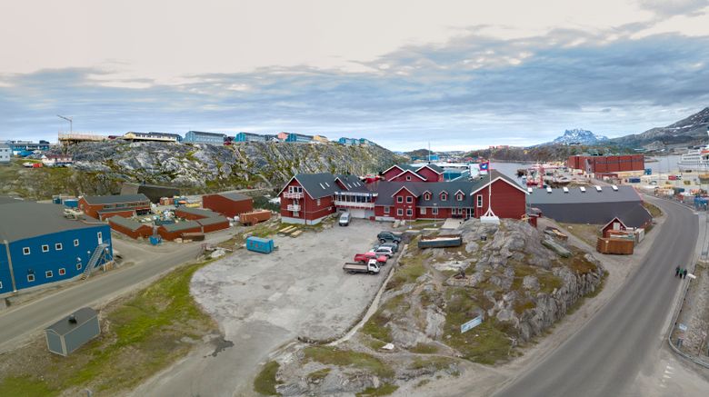 <b>Hotel SOMA Nuuk Exterior</b>. Images powered by <a href="https://www.leonardoworldwide.com/" title="Leonardo Worldwide" target="_blank">Leonardo</a>.