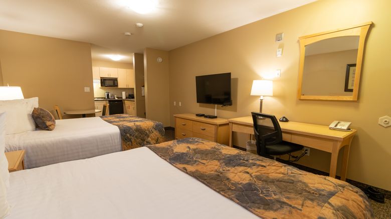 <b>BCMInns Rusty's Fort McMurray Room</b>. Images powered by <a href="https://www.leonardoworldwide.com/" title="Leonardo Worldwide" target="_blank">Leonardo</a>.
