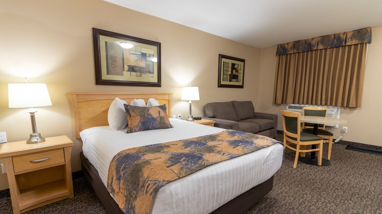 <b>BCMInns Rusty's Fort McMurray Room</b>. Images powered by <a href="https://www.leonardoworldwide.com/" title="Leonardo Worldwide" target="_blank">Leonardo</a>.