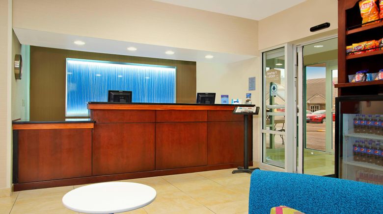 <b>Fairfield Inn Colorado Springs South Lobby</b>. Images powered by <a href="https://www.leonardoworldwide.com/" title="Leonardo Worldwide" target="_blank">Leonardo</a>.