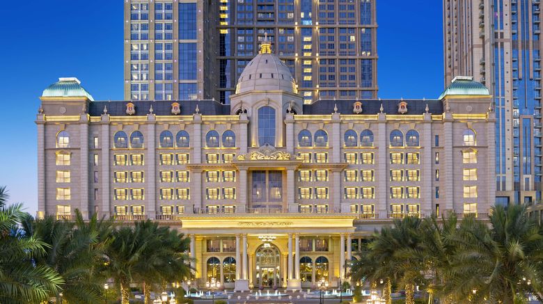 Al Habtoor Palace Exterior. Images powered by <a href=https://www.travelweekly.com/Hotels/Dubai/