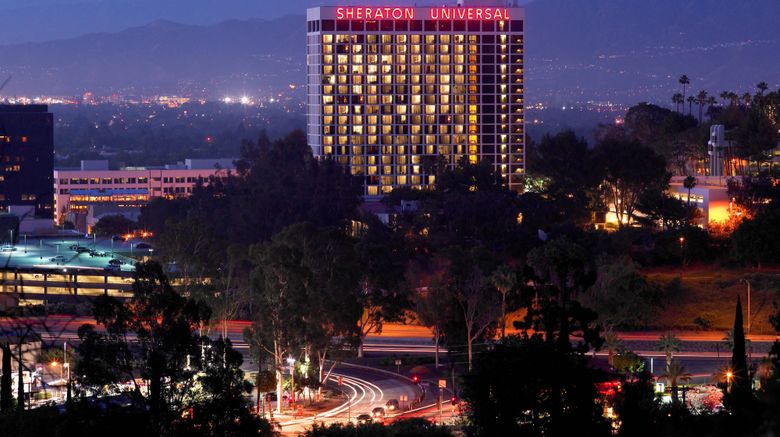 Sheraton Universal Hotel Exterior. Images powered by <a href="https://www.leonardoworldwide.com" target="_blank" rel="noopener">Leonardo</a>.