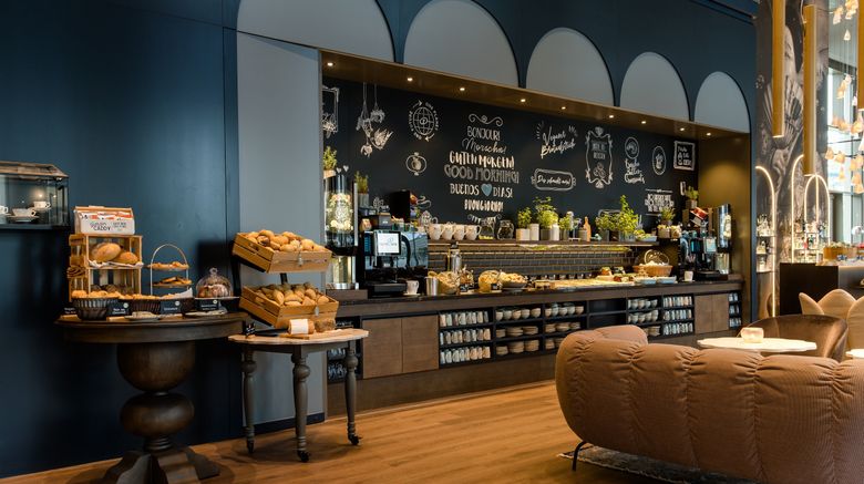 <b>Motel One Dresden Am Zwinger Restaurant</b>. Images powered by <a href="https://www.leonardoworldwide.com/" title="Leonardo Worldwide" target="_blank">Leonardo</a>.