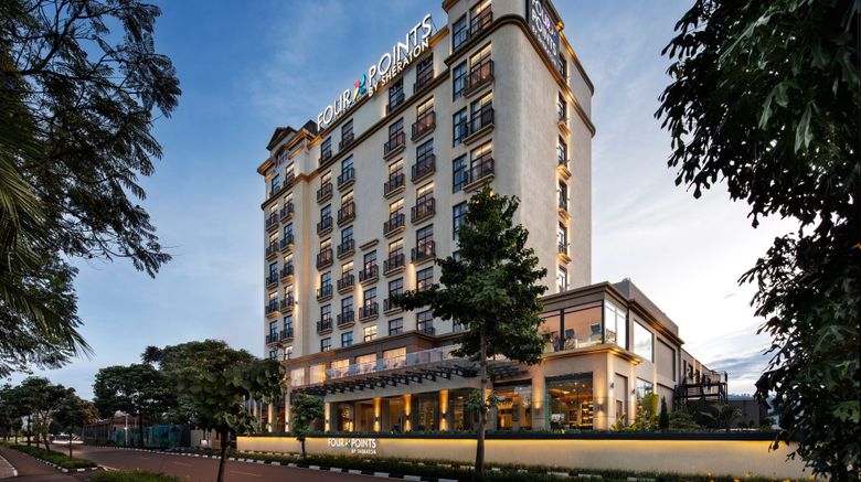 <b>Four Points by Sheraton Kigali Exterior</b>. Images powered by <a href="https://www.leonardoworldwide.com/" title="Leonardo Worldwide" target="_blank">Leonardo</a>.