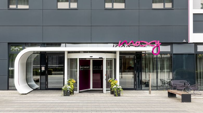 <b>MOXY Frankfurt Eschborn Exterior</b>. Images powered by <a href="https://www.leonardoworldwide.com/" title="Leonardo Worldwide" target="_blank">Leonardo</a>.