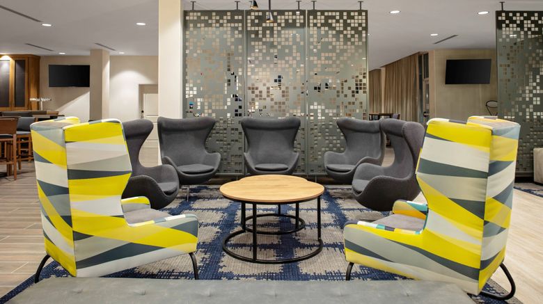 <b>Towneplace Suites Orlando Airport Lobby</b>. Images powered by <a href="https://www.leonardoworldwide.com/" title="Leonardo Worldwide" target="_blank">Leonardo</a>.