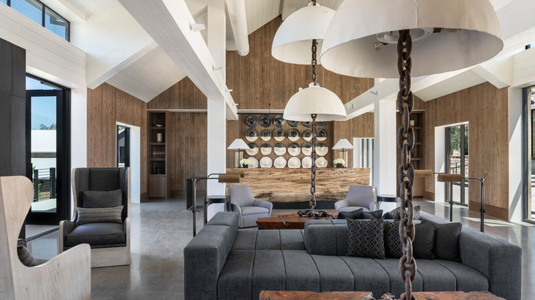 <b>Four Seasons Resort & Residences Napa Lobby</b>. Images powered by <a href="https://www.leonardoworldwide.com/" title="Leonardo Worldwide" target="_blank">Leonardo</a>.