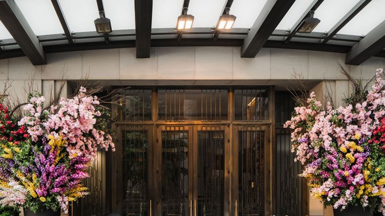 Four Seasons New York Downtown Exterior. Images powered by <a href=https://www.travelweekly-asia.com/Hotels/New-York-NY/