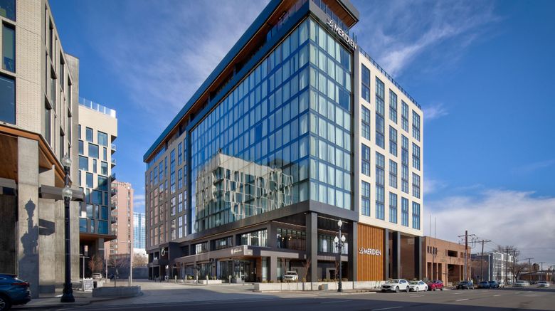 Le Meridien Salt Lake City Downtown Exterior. Images powered by <a href="https://www.leonardoworldwide.com" target="_blank" rel="noopener">Leonardo</a>.
