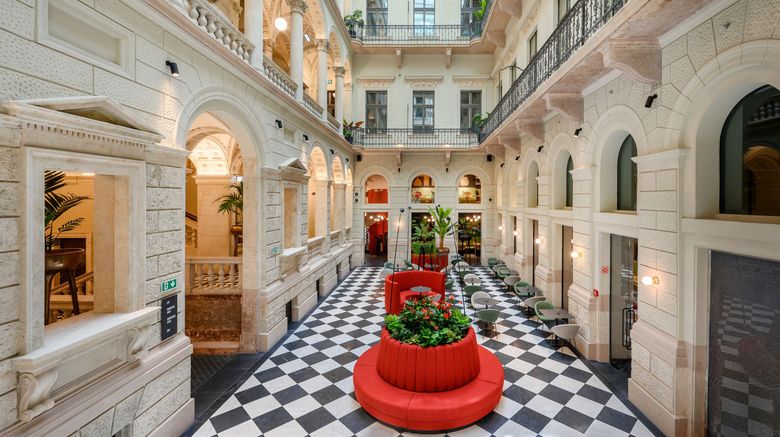 <b>Hotel Oktogon Haggenmacher Lobby</b>. Images powered by <a href="https://www.leonardoworldwide.com/" title="Leonardo Worldwide" target="_blank">Leonardo</a>.