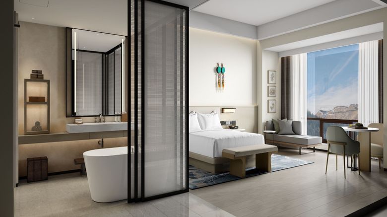 <b>Delta by Marriott Jiuzhaigou Room</b>. Images powered by <a href="https://www.leonardoworldwide.com/" title="Leonardo Worldwide" target="_blank">Leonardo</a>.