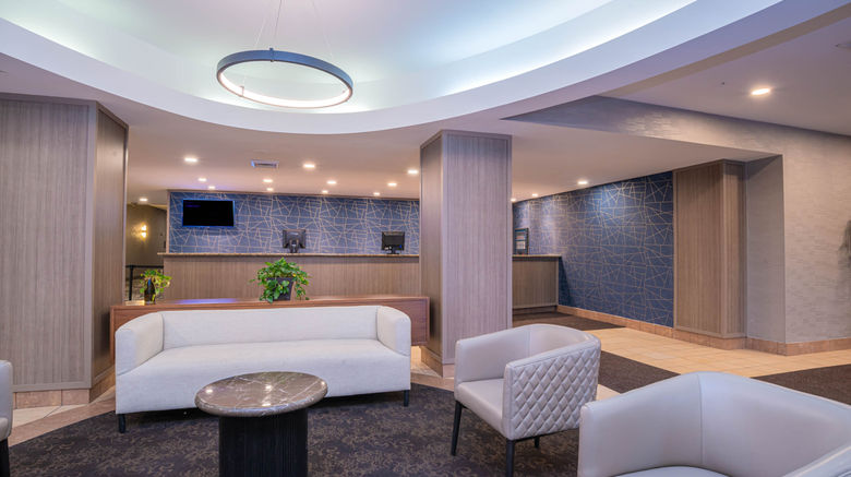 <b>Sandman Hotel Montreal-Longueuil Lobby</b>. Images powered by <a href="https://www.leonardoworldwide.com/" title="Leonardo Worldwide" target="_blank">Leonardo</a>.