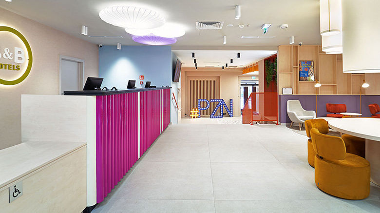 <b>B&B Hotel Poznan Old Town Lobby</b>. Images powered by <a href="https://www.leonardoworldwide.com/" title="Leonardo Worldwide" target="_blank">Leonardo</a>.