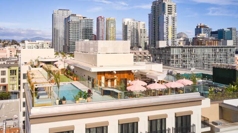 <b>AC Hotel Downtown Gaslamp Quarter Exterior</b>. Images powered by <a href="https://www.leonardoworldwide.com/" title="Leonardo Worldwide" target="_blank">Leonardo</a>.