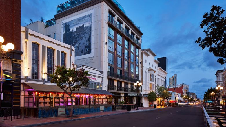AC Hotel Downtown Gaslamp Quarter Exterior. Images powered by <a href="https://www.leonardoworldwide.com" target="_blank" rel="noopener">Leonardo</a>.