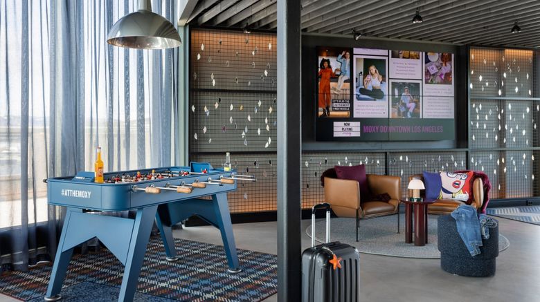 <b>Moxy Tromso Lobby</b>. Images powered by <a href="https://www.leonardoworldwide.com/" title="Leonardo Worldwide" target="_blank">Leonardo</a>.