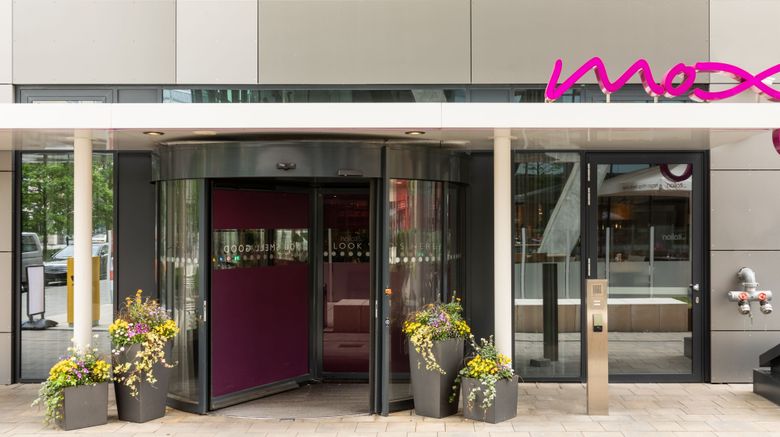 <b>MOXY Frankfurt Airport Exterior</b>. Images powered by <a href="https://www.leonardoworldwide.com/" title="Leonardo Worldwide" target="_blank">Leonardo</a>.