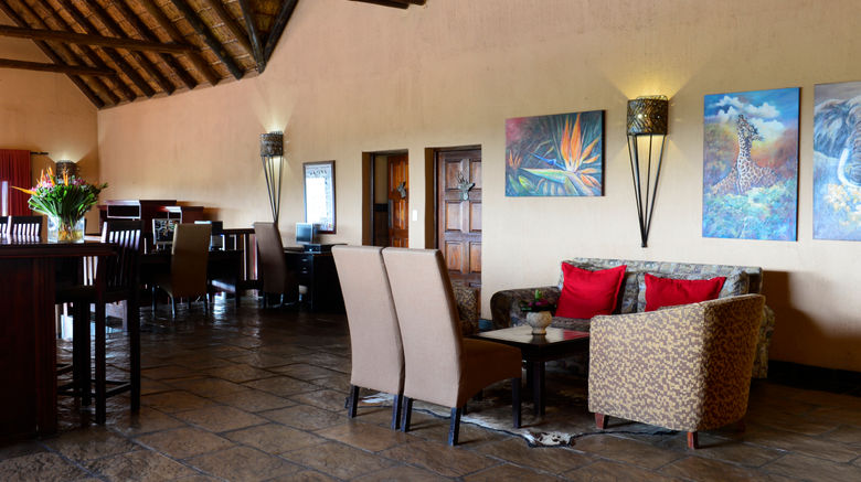 <b>Pestana Kruger Lodge Safari Resort Lobby</b>. Images powered by <a href="https://www.leonardoworldwide.com/" title="Leonardo Worldwide" target="_blank">Leonardo</a>.