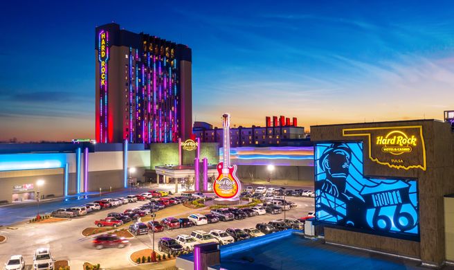 Hard Rock Hotel & Casino Tulsa Exterior