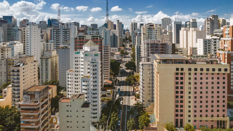 Pestana Sao Paulo Hotel Exterior. Images powered by <a href="https://www.leonardoworldwide.com" target="_blank" rel="noopener">Leonardo</a>.