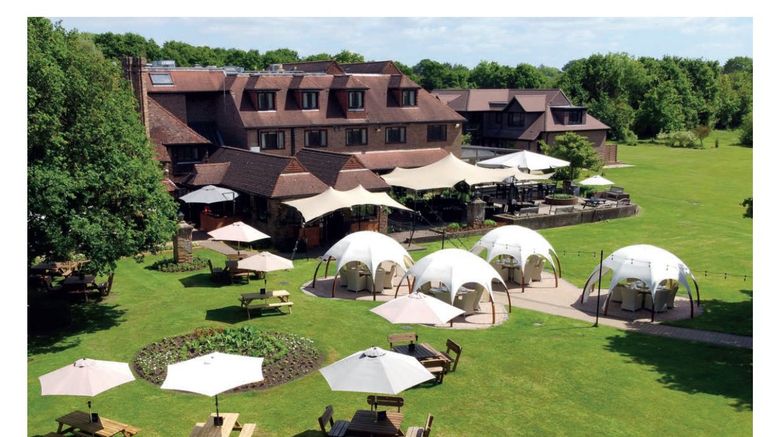 Stirrups Hotel Exterior. Images powered by <a href="https://www.leonardoworldwide.com" target="_blank" rel="noopener">Leonardo</a>.