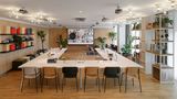 <b>Zoku Paris Lobby</b>. Images powered by <a href="https://www.leonardoworldwide.com/" title="Leonardo Worldwide" target="_blank">Leonardo</a>.