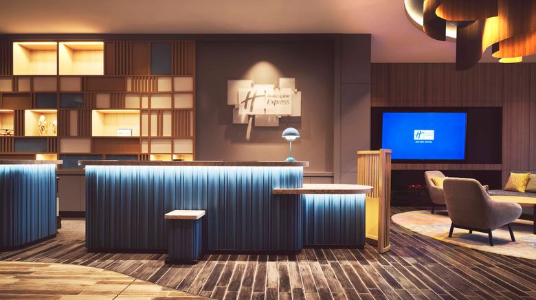 <b>Holiday Inn Express City Centre Midosuji Exterior</b>. Images powered by <a href="https://www.leonardoworldwide.com/" title="Leonardo Worldwide" target="_blank">Leonardo</a>.
