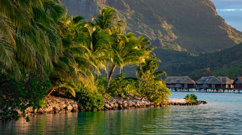 <b>Four Seasons Resort Bora Bora Exterior</b>. Images powered by <a href="https://www.leonardoworldwide.com/" title="Leonardo Worldwide" target="_blank">Leonardo</a>.