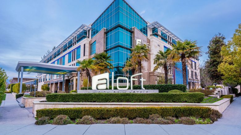 <b>Aloft Cupertino Exterior</b>. Images powered by <a href="https://www.leonardoworldwide.com/" title="Leonardo Worldwide" target="_blank">Leonardo</a>.