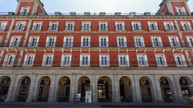 <b>Pestana Plaza Mayor Madrid Exterior</b>. Images powered by <a href="https://www.leonardoworldwide.com/" title="Leonardo Worldwide" target="_blank">Leonardo</a>.