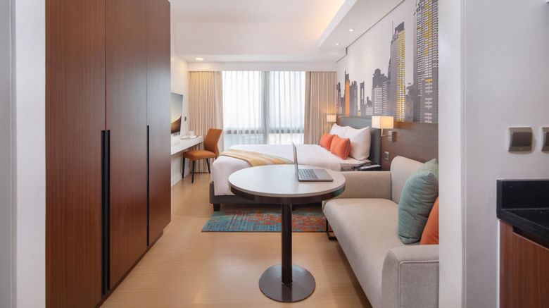 <b>Citadines Benavidez Makati Room</b>. Images powered by <a href="https://www.leonardoworldwide.com/" title="Leonardo Worldwide" target="_blank">Leonardo</a>.