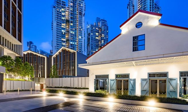 Fraser Residence River Promenade Exterior
