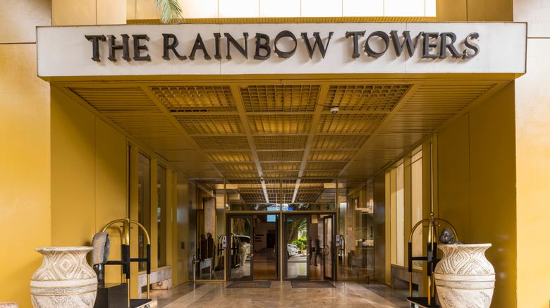 <b>Rainbow Towers Hotel & Conference Center Exterior</b>. Images powered by <a href="https://www.leonardoworldwide.com/" title="Leonardo Worldwide" target="_blank">Leonardo</a>.