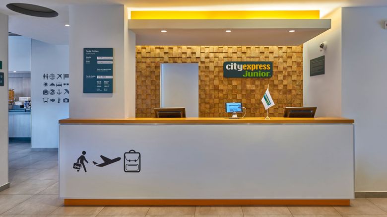 <b>City Express Junior by Marriott Lobby</b>. Images powered by <a href="https://www.leonardoworldwide.com/" title="Leonardo Worldwide" target="_blank">Leonardo</a>.