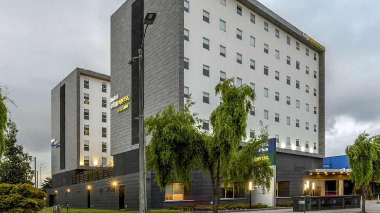 <b>City Express Junior by Marriott Airport Exterior</b>. Images powered by <a href="https://www.leonardoworldwide.com/" title="Leonardo Worldwide" target="_blank">Leonardo</a>.