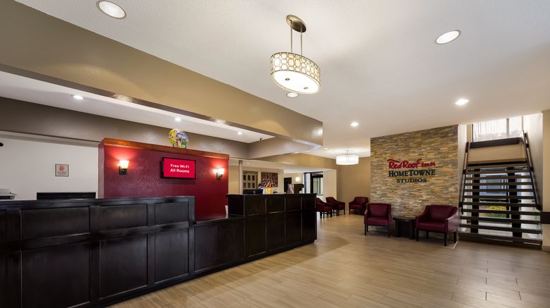 <b>Red Roof Inn Painted Post Lobby</b>. Images powered by <a href="https://www.leonardoworldwide.com/" title="Leonardo Worldwide" target="_blank">Leonardo</a>.