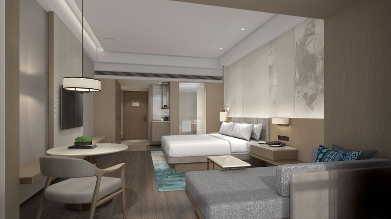 <b>Courtyard Jiuzhaigou Marriott Room</b>. Images powered by <a href="https://www.leonardoworldwide.com/" title="Leonardo Worldwide" target="_blank">Leonardo</a>.