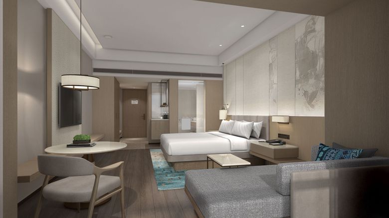 <b>Courtyard Jiuzhaigou Marriott Room</b>. Images powered by <a href="https://www.leonardoworldwide.com/" title="Leonardo Worldwide" target="_blank">Leonardo</a>.