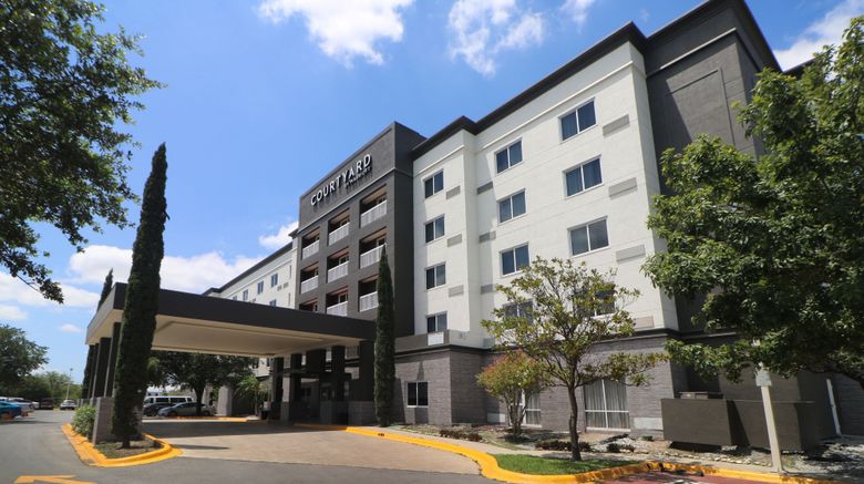 Courtyard by Marriott Monterrey Airport Exterior. Images powered by <a href=https://www.travelweekly.com/Hotels/Apodaca-Mexico/