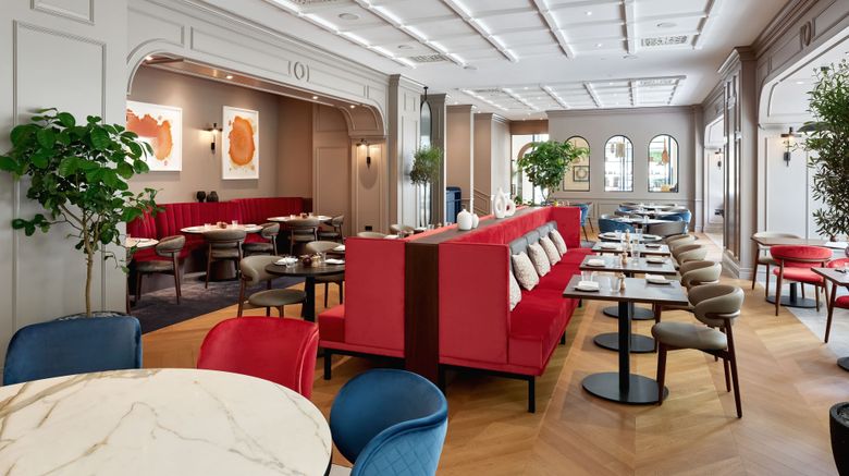 <b>Sheraton Zagreb Hotel Restaurant</b>. Images powered by <a href="https://www.leonardoworldwide.com/" title="Leonardo Worldwide" target="_blank">Leonardo</a>.