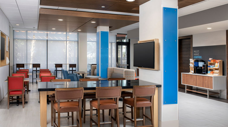 <b>Holiday Inn Express Pensacola Downtown Restaurant</b>. Images powered by <a href="https://www.leonardoworldwide.com/" title="Leonardo Worldwide" target="_blank">Leonardo</a>.