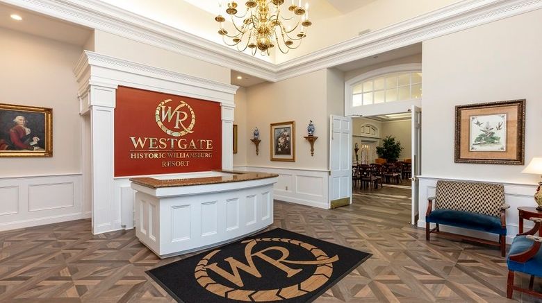 <b>Westgate Historic Williamsburg Resort Lobby</b>. Images powered by <a href="https://www.leonardoworldwide.com/" title="Leonardo Worldwide" target="_blank">Leonardo</a>.