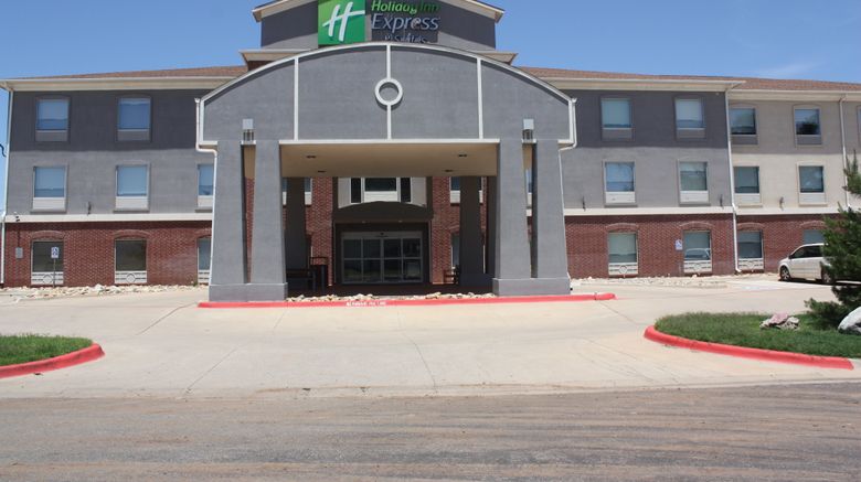 <b>Holiday Inn Express Shamrock N Exterior</b>. Images powered by <a href="https://www.leonardoworldwide.com/" title="Leonardo Worldwide" target="_blank">Leonardo</a>.