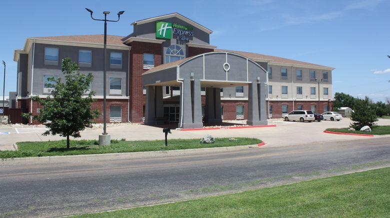 <b>Holiday Inn Express Shamrock N Exterior</b>. Images powered by <a href="https://www.leonardoworldwide.com/" title="Leonardo Worldwide" target="_blank">Leonardo</a>.