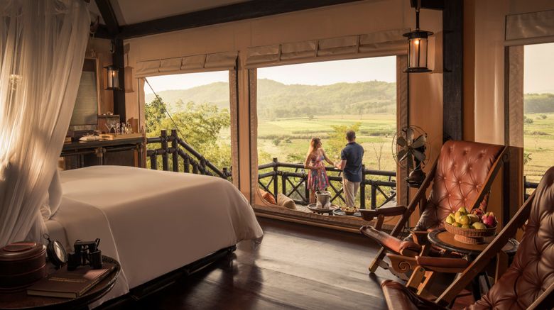 <b>Four Seasons Tented Camp Golden Triangle Room</b>. Images powered by <a href="https://www.leonardoworldwide.com/" title="Leonardo Worldwide" target="_blank">Leonardo</a>.