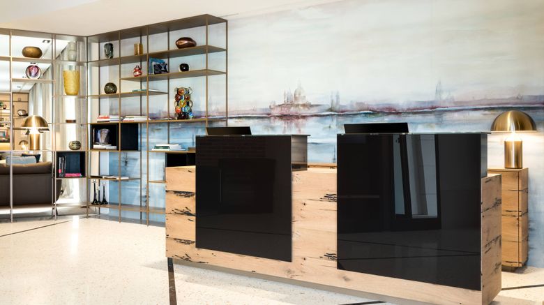 <b>AC Hotels by Marriott Venezia Lobby</b>. Images powered by <a href="https://www.leonardoworldwide.com/" title="Leonardo Worldwide" target="_blank">Leonardo</a>.